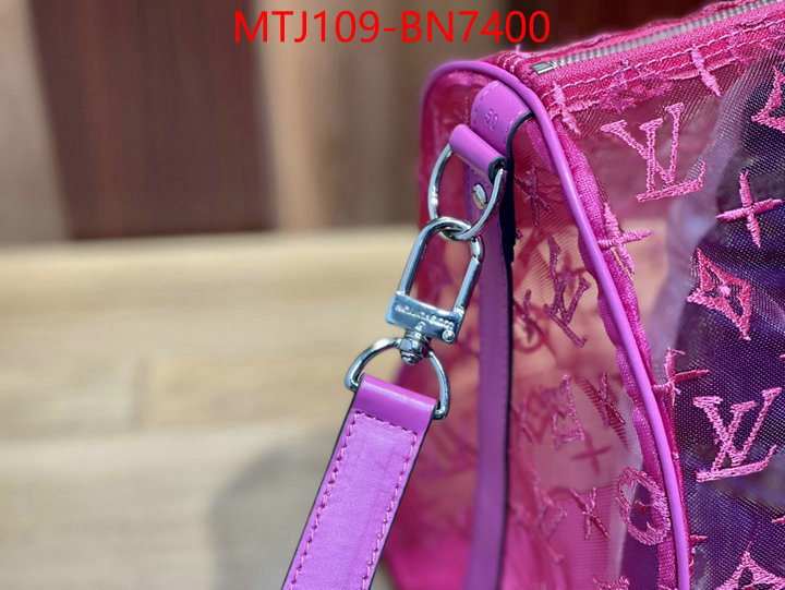 LV Bags(4A)-Keepall BandouliRe 45-50-,replica best ,ID: BN7400,$: 109USD