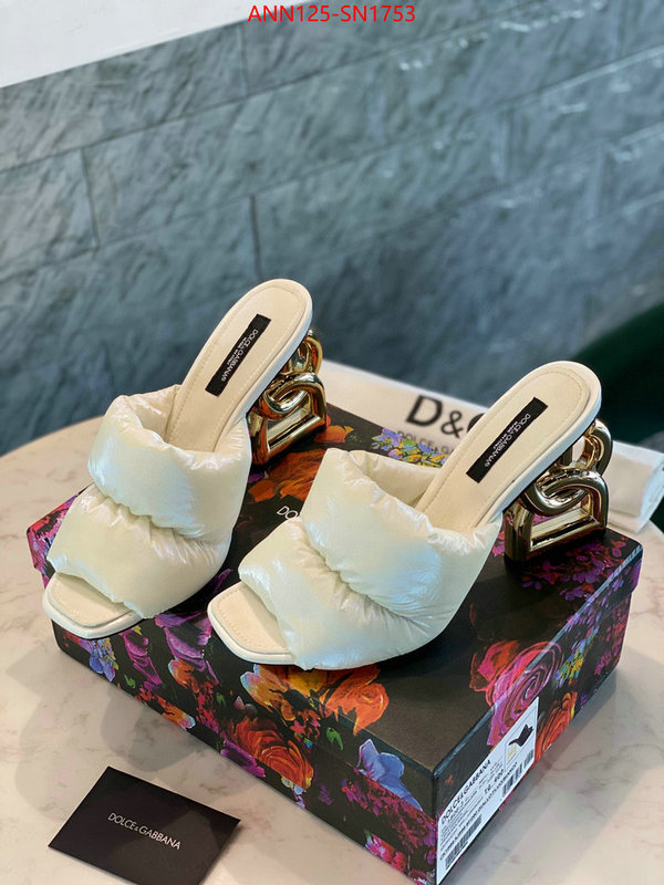 Women Shoes-DG,quality aaaaa replica , ID: SN1753,$: 125USD