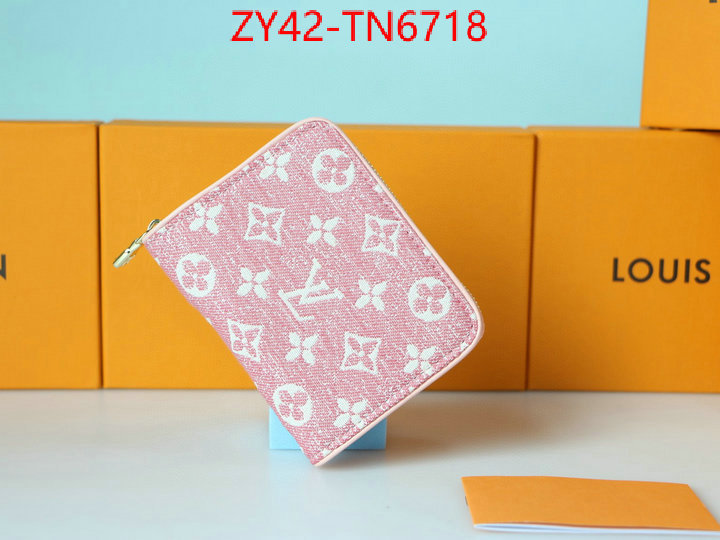 LV Bags(4A)-Wallet,ID: TN6718,$: 42USD