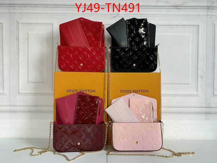 LV Bags(4A)-Wallet,ID: TN491,$: 49USD