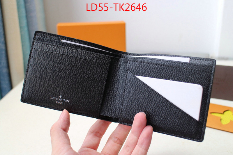 LV Bags(TOP)-Wallet,ID: TK2646,$:55USD