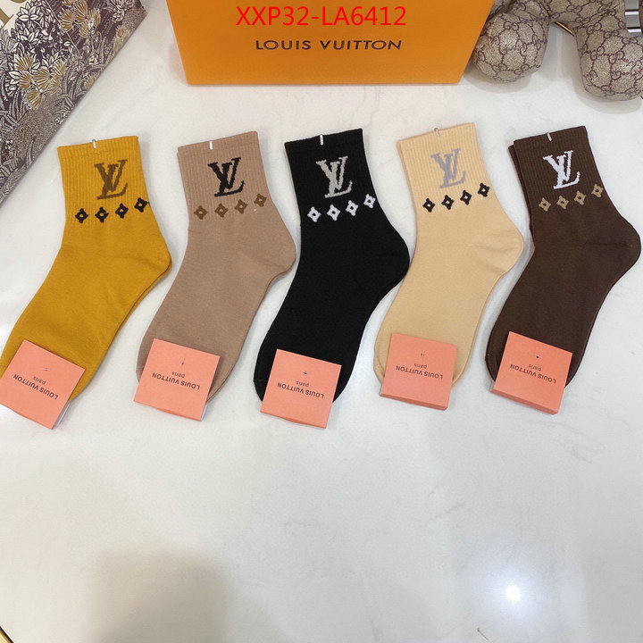 Sock-LV,where quality designer replica , ID: LA6412,$: 32USD