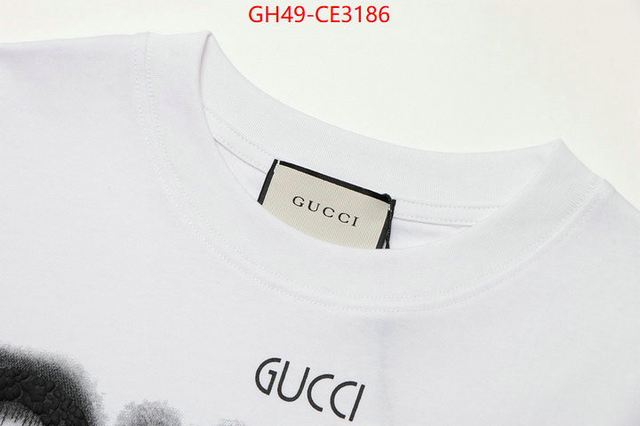 Clothing-Gucci,online store , ID: CE3186,$: 49USD