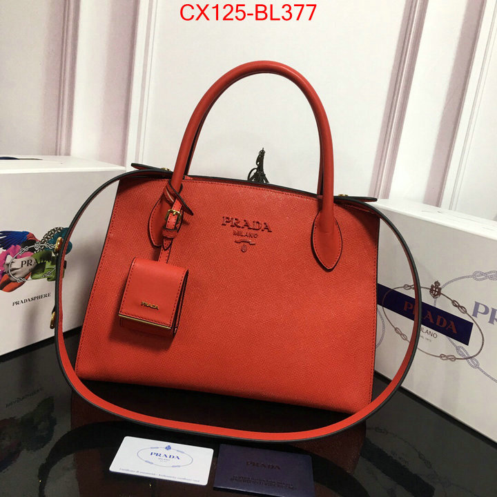 Prada Bags(4A)-Handbag-,ID: BL377,$:125USD