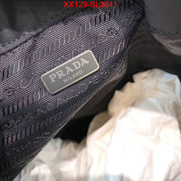 Prada Bags(TOP)-Backpack-,ID: BL3641,$: 129USD