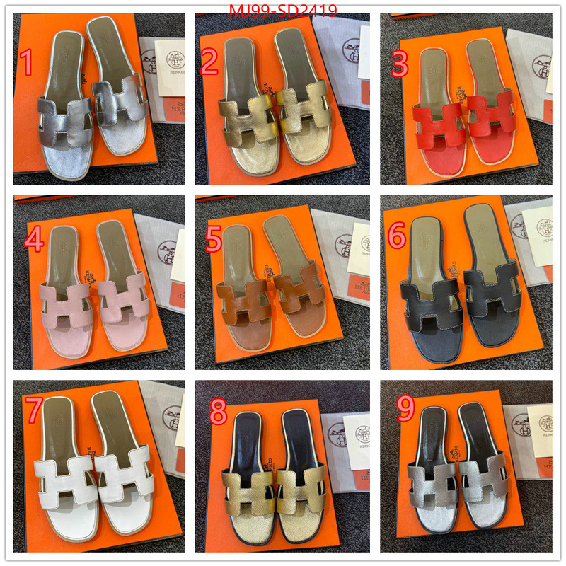 Women Shoes-Hermes,fake designer , ID: SD2419,$: 99USD