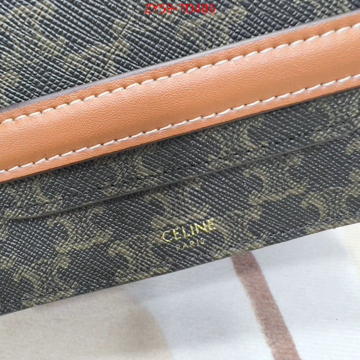 CELINE Bags(4A)-Wallet,aaaaa replica ,ID: TD486,$: 59USD