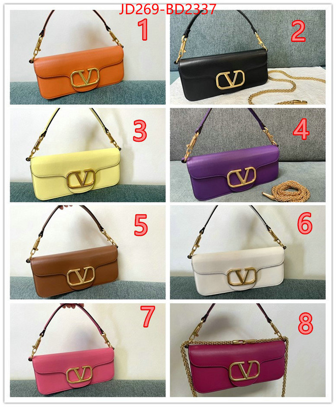 Valentino Bags (TOP)-LOC-V Logo ,replica us ,ID: BD2337,$: 269USD