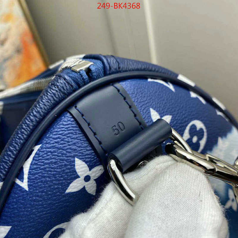 LV Bags(TOP)-Keepall BandouliRe 45-50-,ID：BK4368,$:249USD