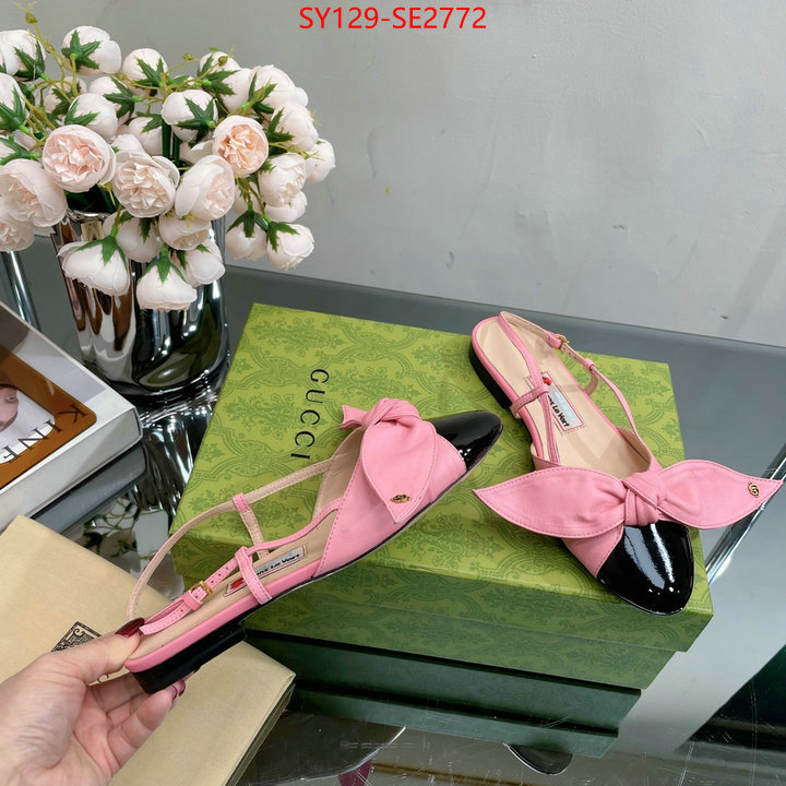 Women Shoes-Gucci,top 1:1 replica , ID: SE2772,$: 129USD