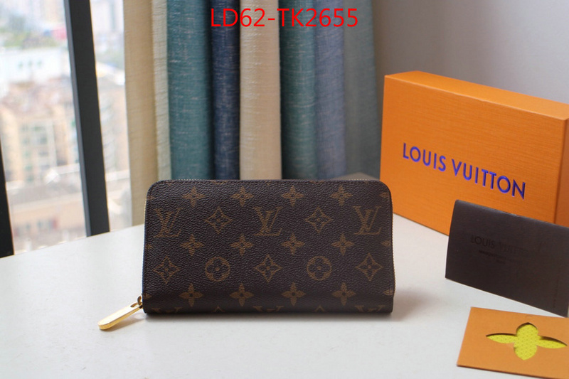 LV Bags(TOP)-Wallet,ID: TK2655,$:62USD