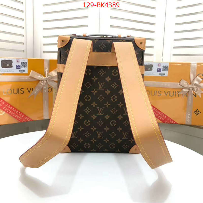 LV Bags(4A)-Backpack-,shop ,ID: BK4389,$: 129USD