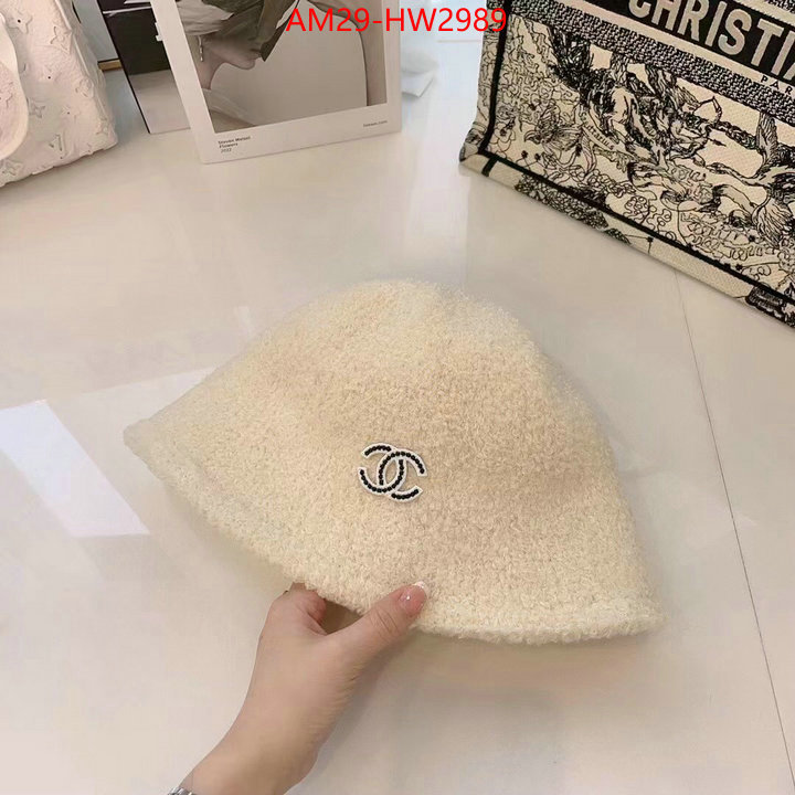 Cap (Hat)-Chanel,replica online , ID: HW2989,$: 29USD