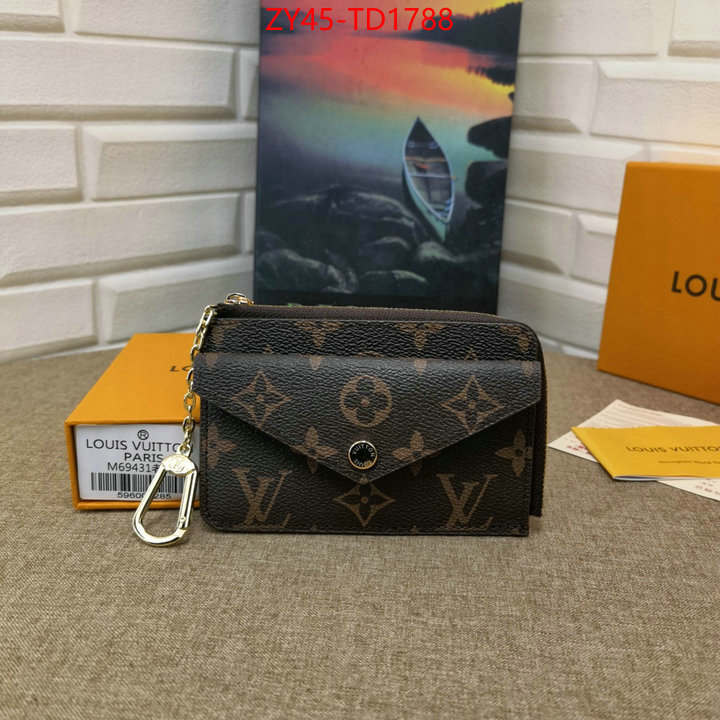 LV Bags(4A)-Wallet,ID: TD1788,$: 45USD