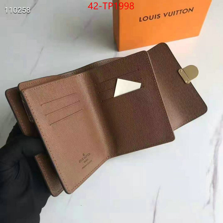 LV Bags(4A)-Wallet,ID: TP1998,$: 42USD
