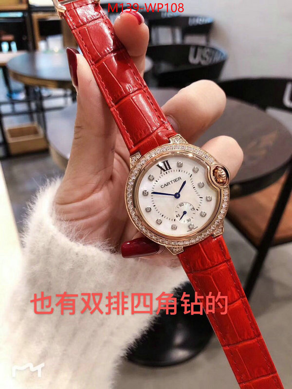Watch(4A)-Cartier,shop the best high quality , ID: WP108,$: 139USD