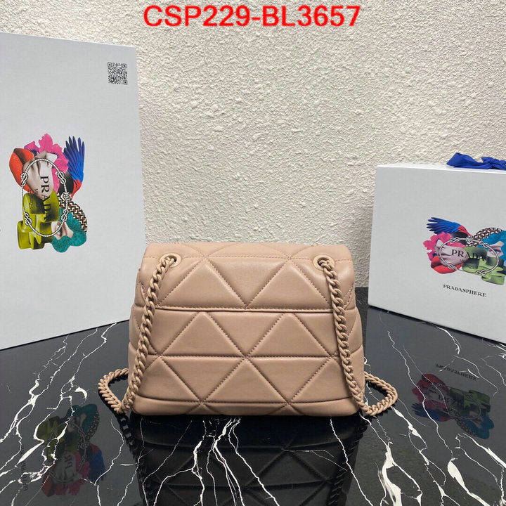 Prada Bags(TOP)-Diagonal-,ID: BL3657,$: 229USD