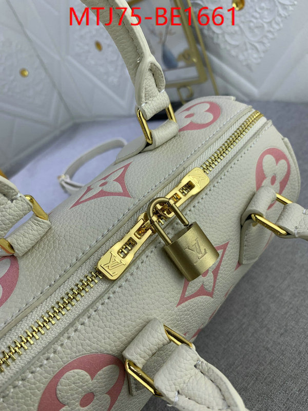 LV Bags(4A)-Speedy-,can i buy replica ,ID: BE1661,$: 75USD