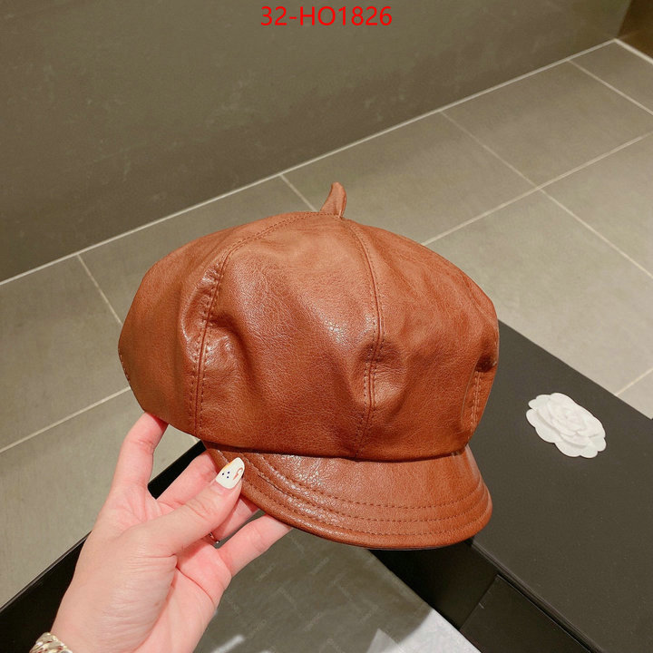 Cap (Hat)-Gucci,high quality 1:1 replica , ID: HO1826,$: 32USD