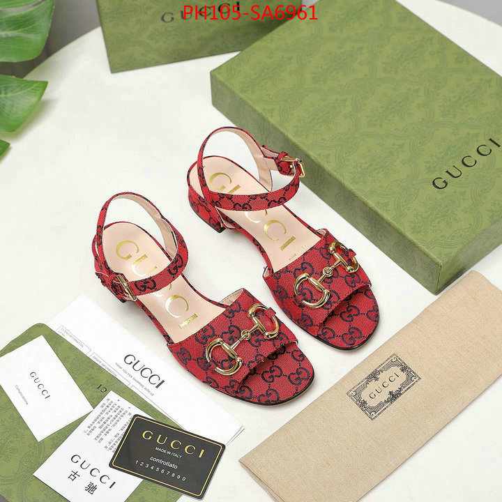 Women Shoes-Gucci,the highest quality fake , ID: SA6961,$: 105USD