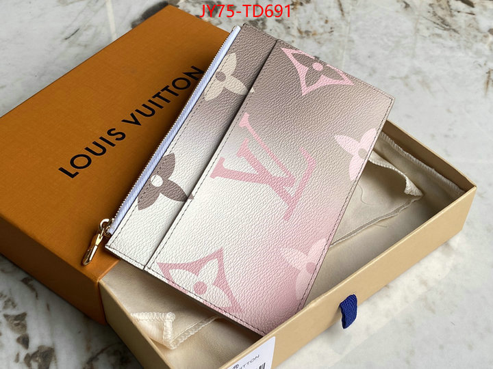 LV Bags(TOP)-Wallet,ID: TD691,$: 75USD