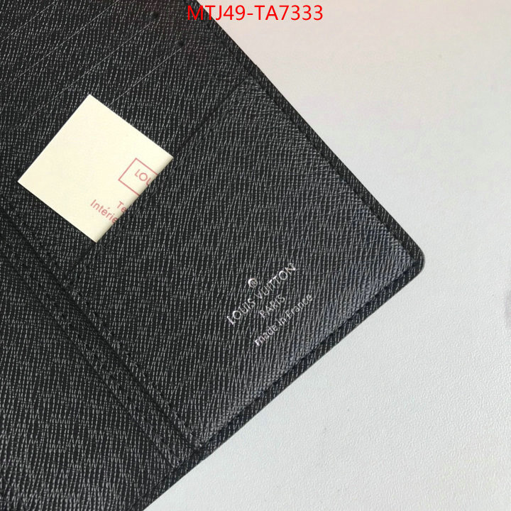 LV Bags(4A)-Wallet,ID: TA7333,$: 49USD