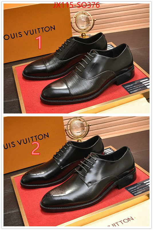 Men Shoes-LV,top quality designer replica , ID: SO376,$: 115USD