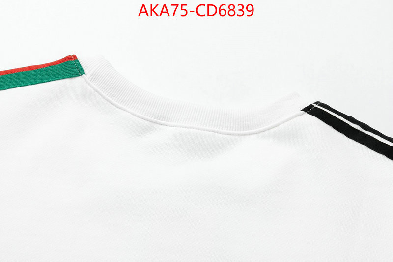 Clothing-Gucci,replica wholesale , ID: CD6839,$: 75USD