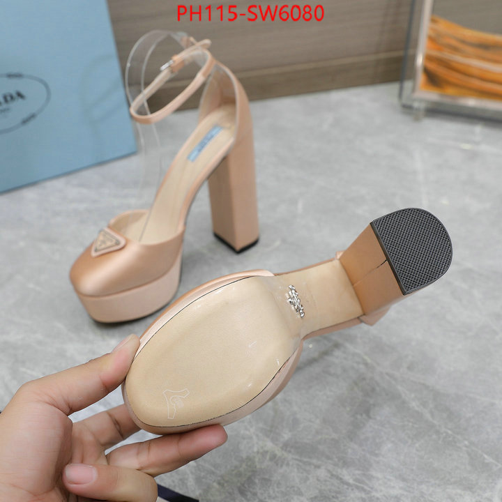 Women Shoes-Prada,highest quality replica , ID: SW6080,$: 115USD