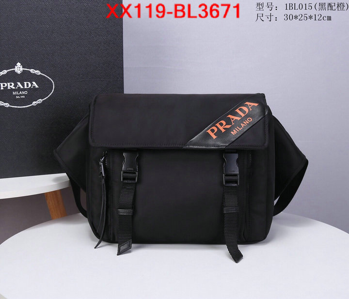 Prada Bags(TOP)-Diagonal-,ID: BL3671,$: 119USD