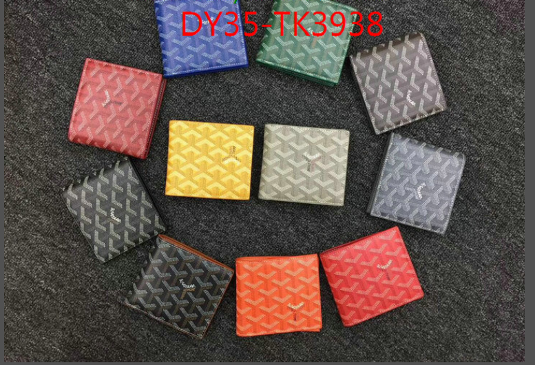 Goyard Bags(4A)-Wallet,designer replica ,ID:TK3938,$:35USD