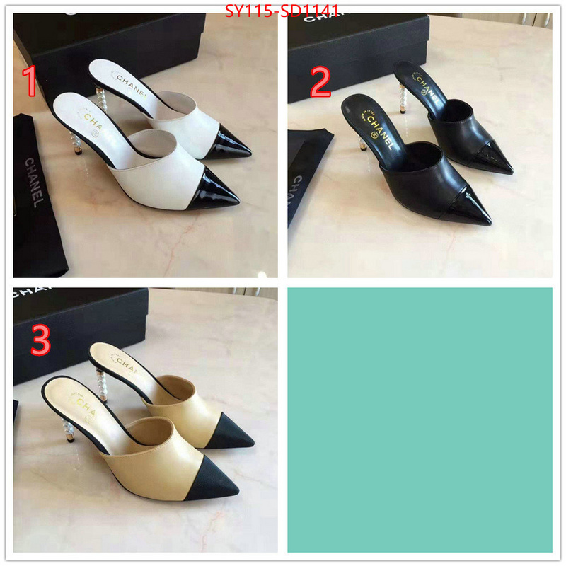 Women Shoes-Chanel,fake , ID: SD1141,$: 115USD