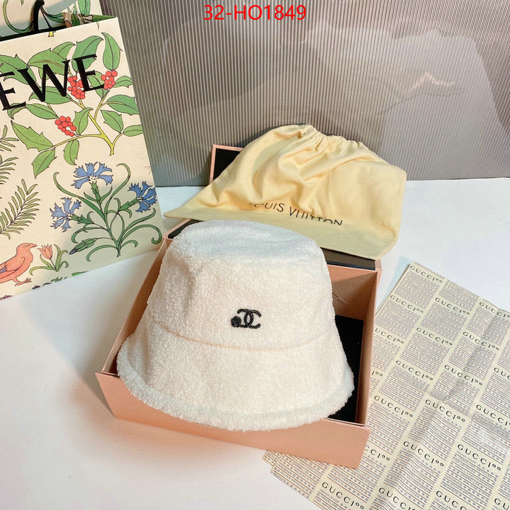 Cap (Hat)-Chanel,sell online luxury designer , ID: HO1849,$: 32USD