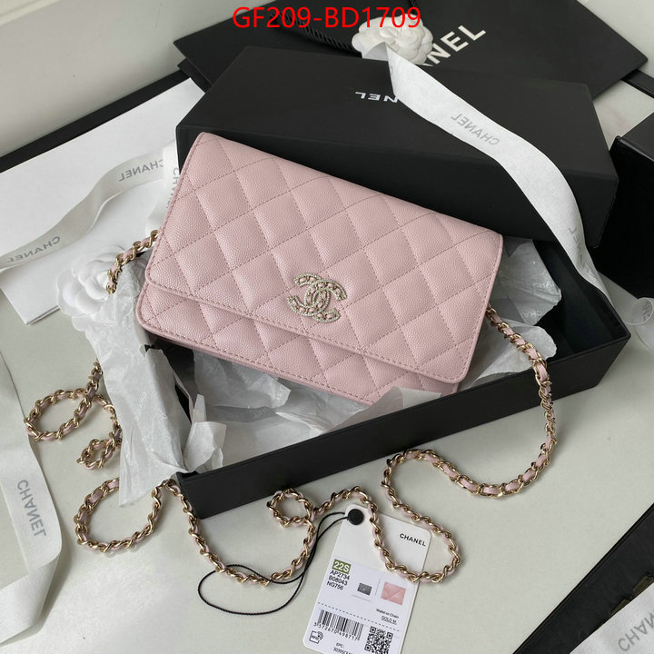 Chanel Bags(TOP)-Diagonal-,ID: BD1709,$: 209USD