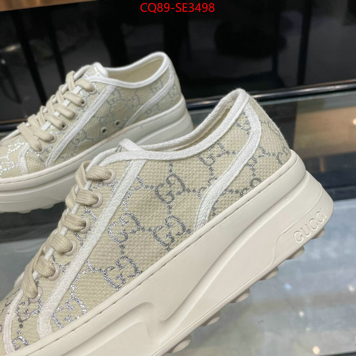 Women Shoes-Gucci,fake aaaaa , ID: SE3498,$: 89USD