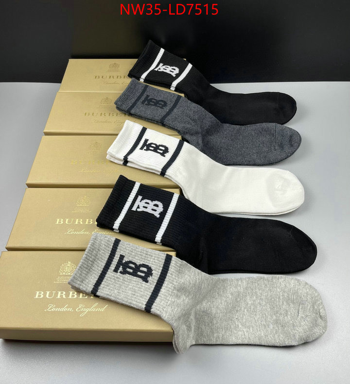 Sock-Burberry,we offer , ID: LD7515,$: 35USD