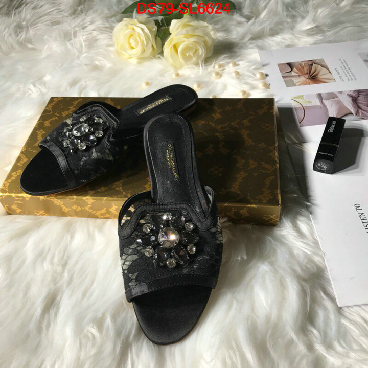 Women Shoes-DG,where to buy replicas , ID: SL6624,$: 79USD