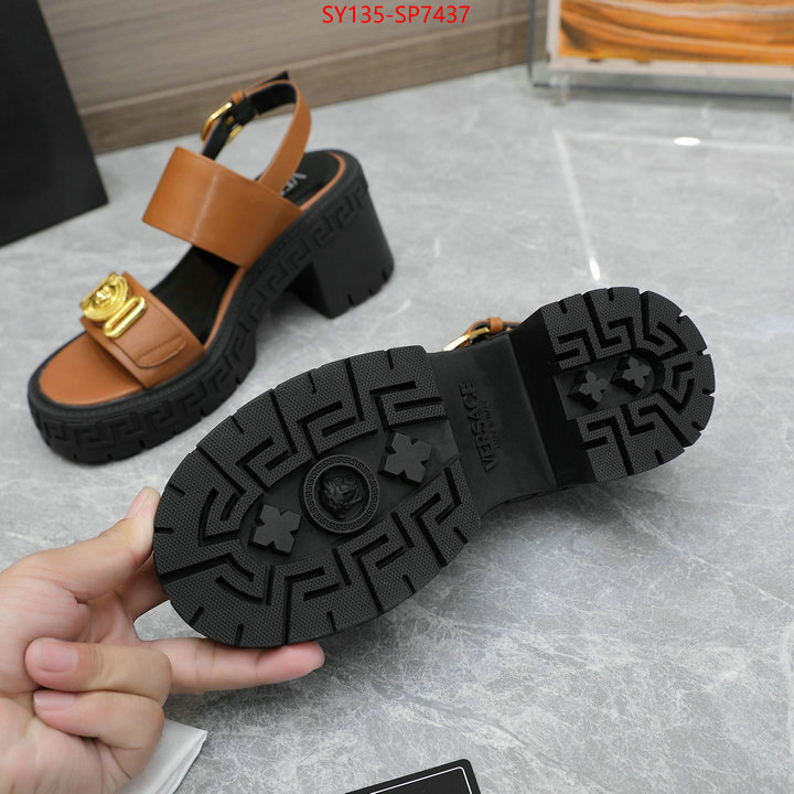 Women Shoes-Versace,fake designer , ID: SP7437,$: 135USD