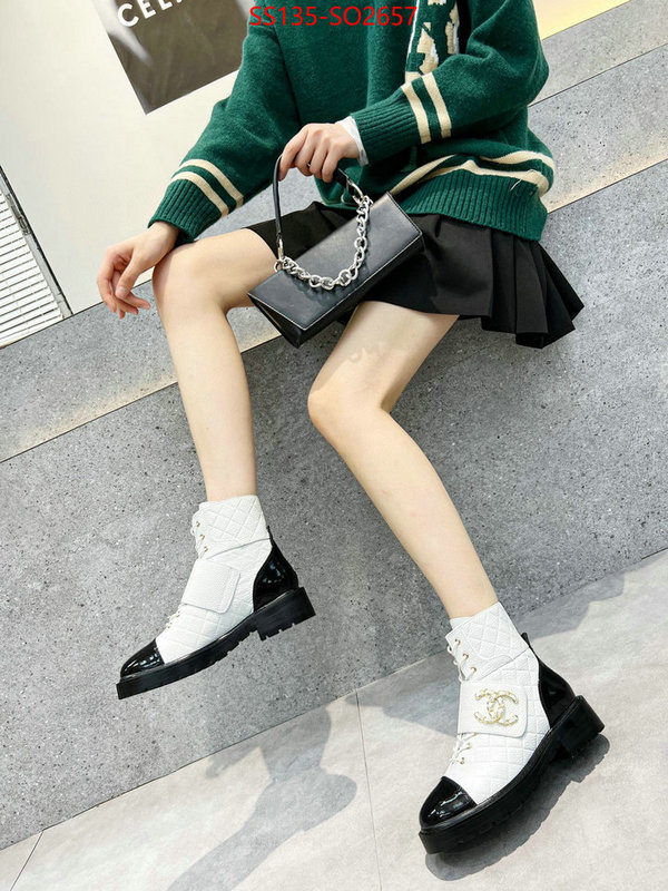 Women Shoes-Chanel,what is top quality replica , ID: SO2657,$: 135USD