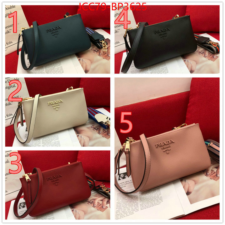 Prada Bags(4A)-Diagonal-,wholesale imitation designer replicas ,ID: BP3625,$: 79USD