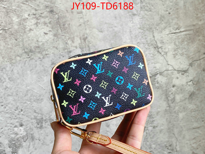 LV Bags(TOP)-Wallet,ID: TD6188,$: 109USD