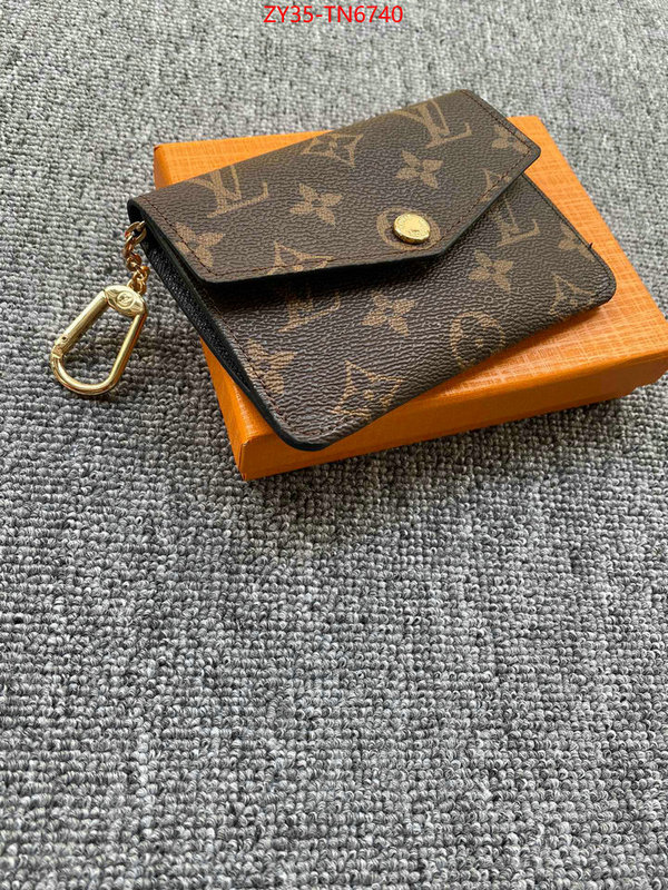 LV Bags(4A)-Wallet,ID: TN6740,$: 35USD