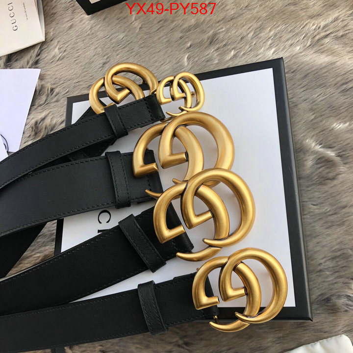 Belts-Gucci,top 1:1 replica , ID: PY587,$:49USD