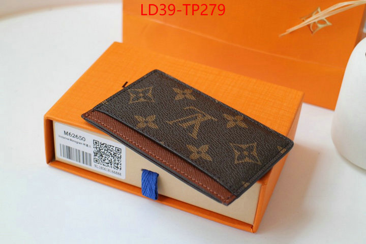 LV Bags(TOP)-Wallet,ID: TP279,$: 39USD