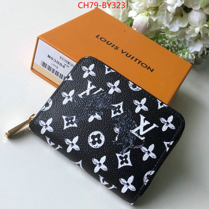 LV Bags(TOP)-Wallet,ID: BY323,$:79USD