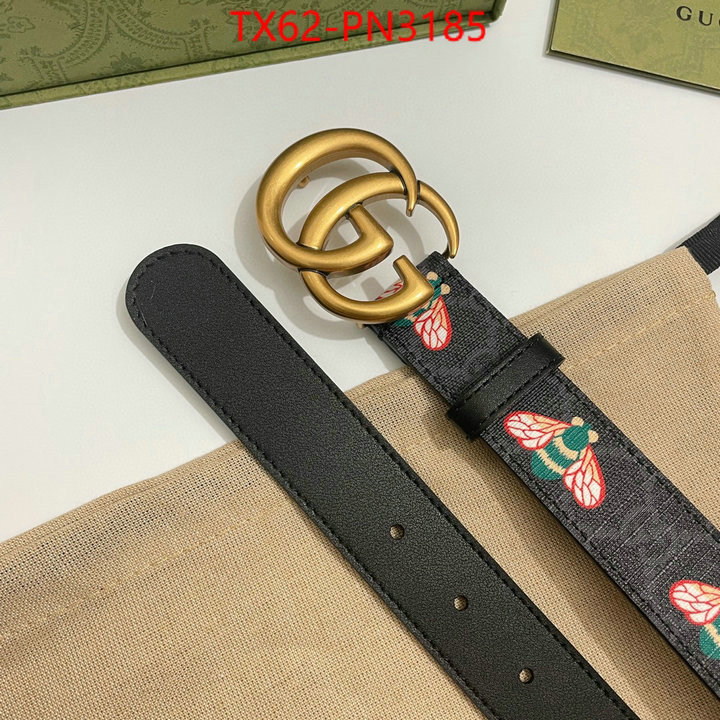 Belts-Gucci,top , ID: PN3185,$: 62USD