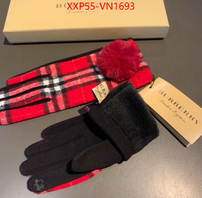 Gloves-Burberry,replica 1:1 , ID: VN1693,$: 55USD