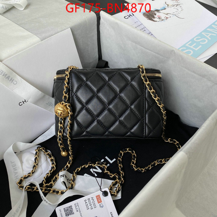 Chanel Bags(TOP)-Vanity,ID: BN4870,$: 175USD