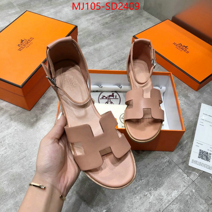 Women Shoes-Hermes,replica 1:1 high quality , ID: SD2409,$: 105USD