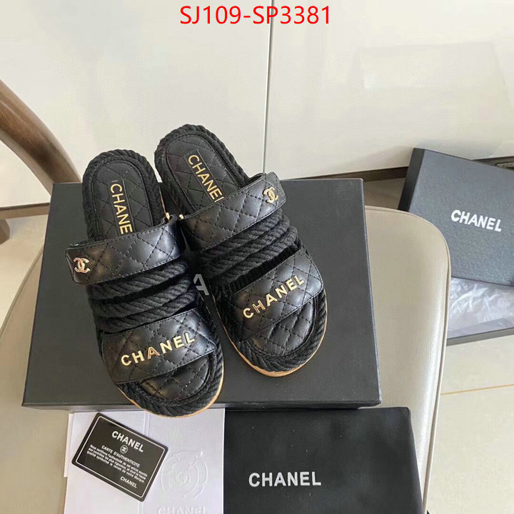 Women Shoes-Chanel,aaaaa class replica , ID: SP3381,$: 109USD